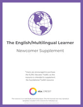 Load image into Gallery viewer, EL/ML Educator Toolkit: Newcomer Supplement
