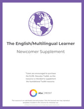 Load image into Gallery viewer, EL/ML Educator Toolkit: Newcomer Supplement