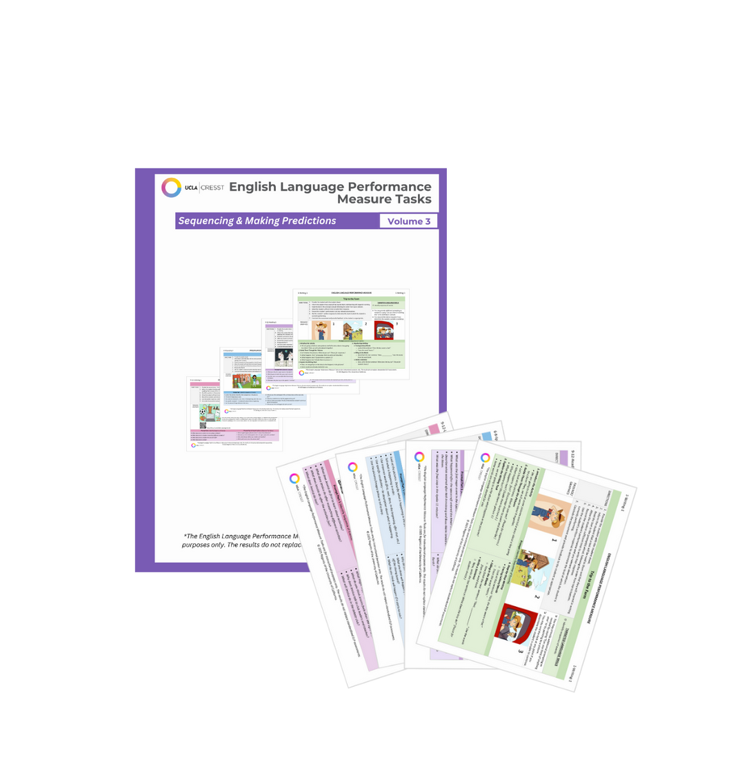 English Language Performance Measure Tasks: Volume 3
