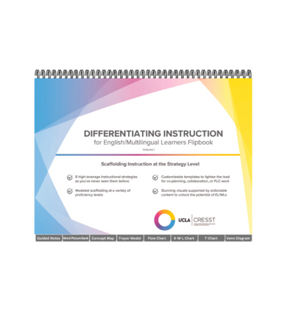 Differentiating Instruction for EL/MLs Flipbook: Volume 1 (Graphic Organizers)